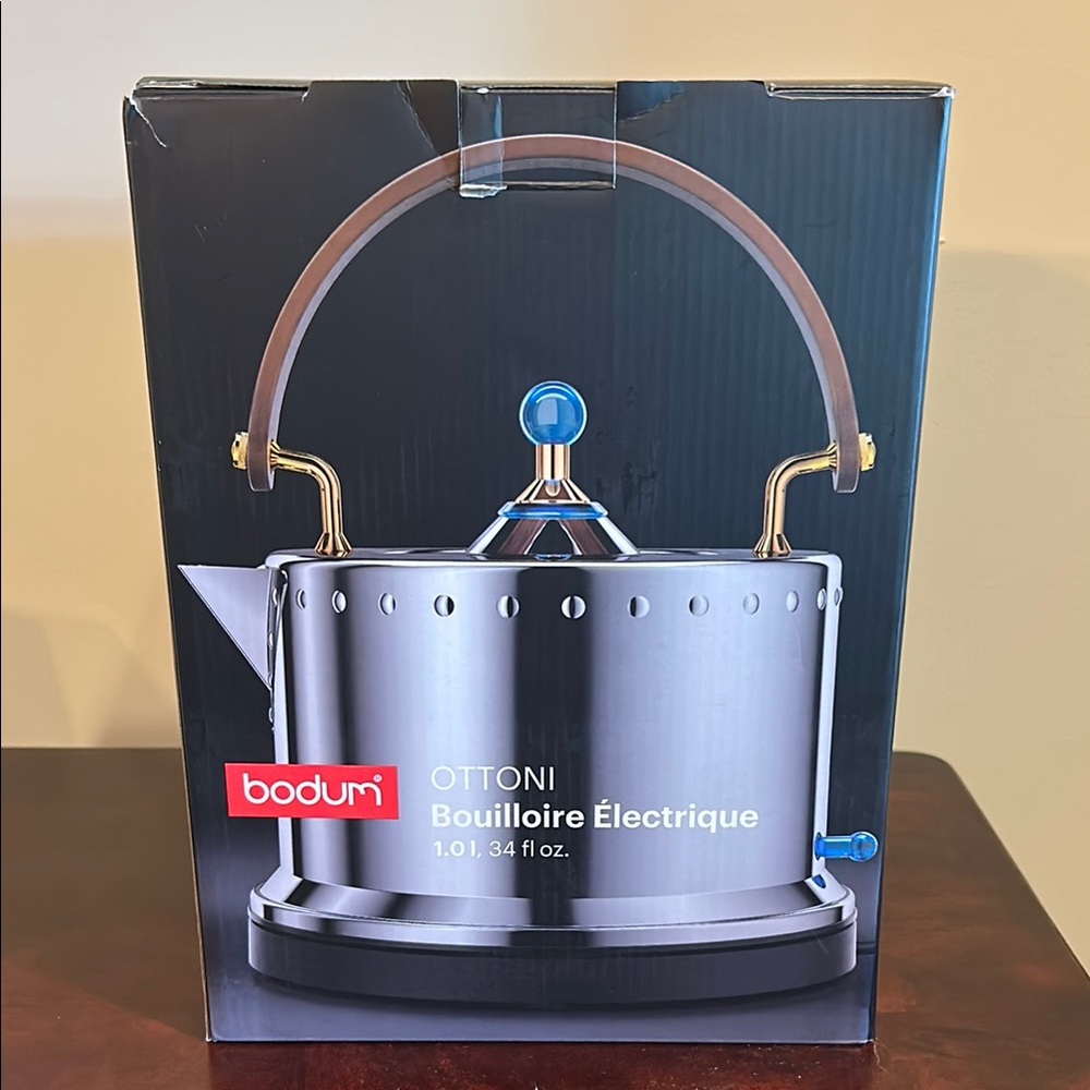 NEW! Bodum Ottoni Electric Kettle